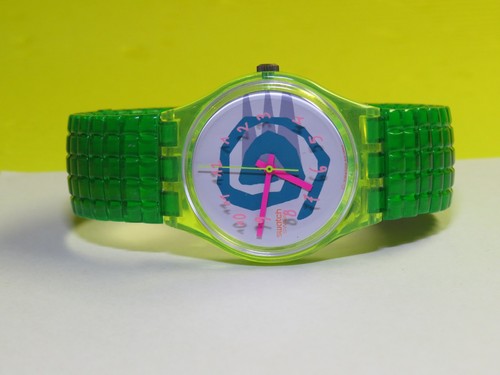 Swatch bikini mit neongrünem - mit,