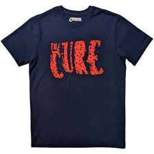 The Cure - Logo T-Shirt Blue