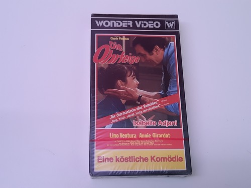 Die ohrfeige 1974 vhs german - die,