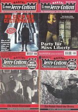 4 JERRY COTTON- Krimis, erste und zweite Auflage, mit Titelliste