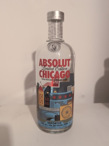 Absolut vodka chicago 750ml - absolut,