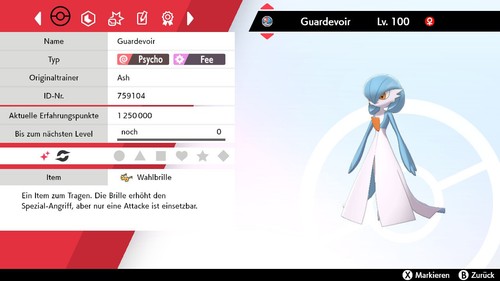 Shiny guardevoir 6iv lvl - guardevoir, |