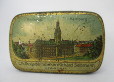 Schokolade Reklame Blechdose