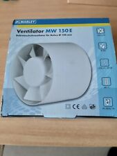 Rohreinschubventilator. 150 mm. Rohrventilator. Ablüfter. Badlüfter. 