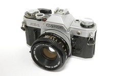 Canon AE-1  mit  FD 1,8 / 50