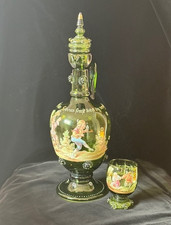 Weinkaraffe krug mit - /,