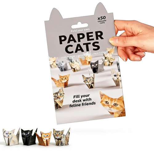 Katzen origami papier kit - katzen,