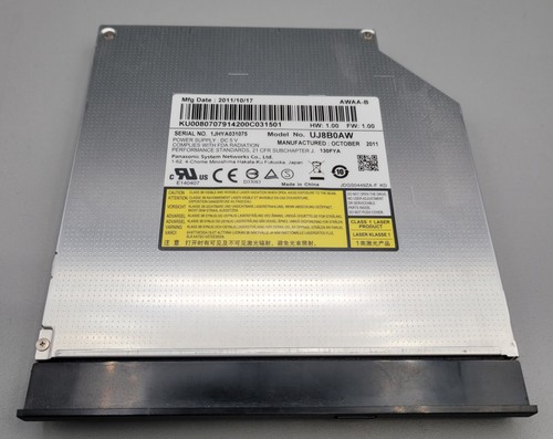 Laufwerk panasonic uj8b0aw - laufwerk,