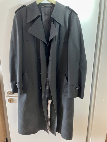 Herren trenchcoat lang mantel - herren,