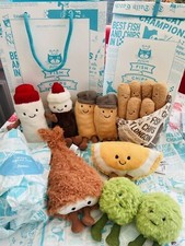 Jellycat World Exclusive Fish & Chips London - Wählen Sie Ihr Amuseable