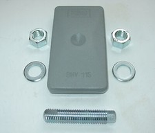 1 Maschinenfuß NEU 160x88 M20x100 grau Fräsmaschine/Drehmaschine