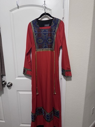 Embroidered caftan jalabiya - caftan/,