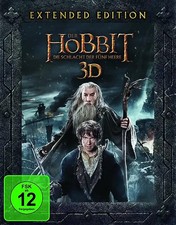 Der Hobbit: Die Schlacht der fünf Heere 3D [Extended Edition, 5 Discs]