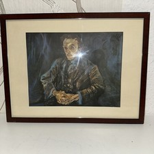 OSKAR KOKOSCHKA  Lithographie  Bildnis Von Adolf Loos