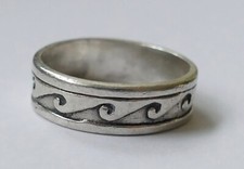 Ring bandring schlicht zeitlos - ring,