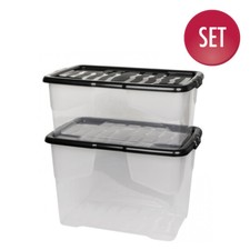 2 x Aufbewahrungsbox Box