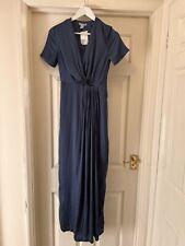 BNWT H&M Steel Blue Satin Feel