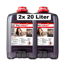 40 l (3,80€ / 1 l) 2 x 20l Liter Petroleum Ofen Heizung geruchsarm Brennstoff