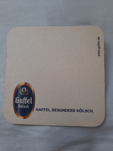 Bierdeckel gaffel kölsch mit - gaffel,