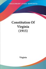 Virginia | Constitution Of