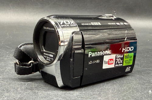 Panasonic sdr h80 - panasonic, camcorder