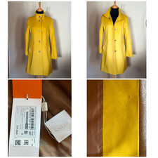 NEU Mantel BOSS Gr. 36 in Curry m. Etikett NP: 349 € Schurwolle+Kaschmir