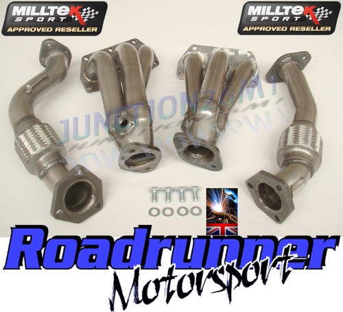 Milltek abgaskrümmer golf r32 - abgaskrümmer,