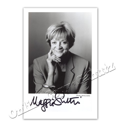 Maggie smith autogramm - †,