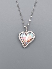 Elegante Herz Halskette mit