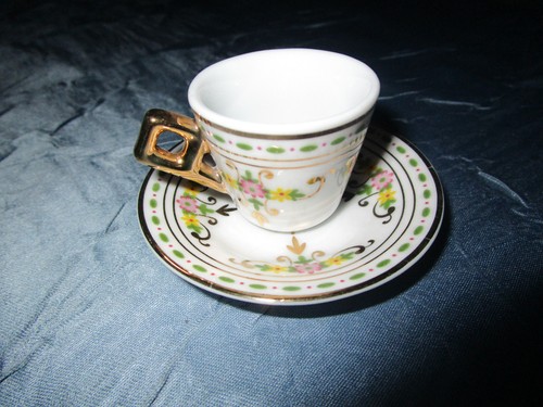 Miniatur porzellan mokkatasse - miniatur,