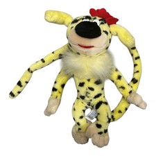 MARSUPILAMI DAME STOFFTIER 35 CM KUSCHELTIER GELB SCHWARZ LANGER SCHWANZ