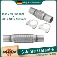 Edelstahl Flexrohr Auspuffrohr
