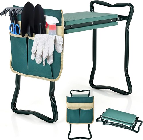 Kniebank gartenhocker 1 - kniebank, 2-in-1