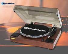 Roadstar TT-260SPK Plattenspieler/ Lautsprecher/ RCA Audio Out/ 33/45/78 U/AUX