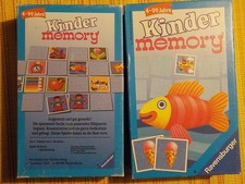 KINDER -MEMORY 2-8 Spieler ab 4 J. Ravensburger Art.Nr. 003563, 1996 vollständig