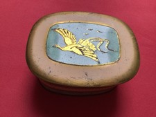 Becking Mocca Hamburg Metalldose oval Vogel