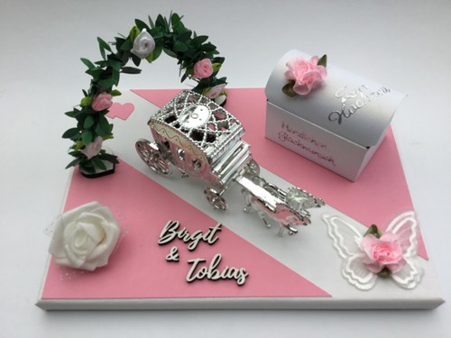 Geldgeschenk hochzeit kutsche - hochzeit,