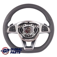 Mercedes GLC X253 Lenkrad NEU Schwarz Leder Schaltwippen A0004602912