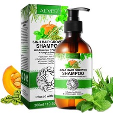 Shampoo Rosmarin Minze Kürbis Öl mit Biotin für Kopfhaut Pflege und Haarwachstum