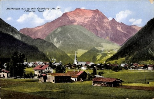 Mayrhofen zillertal - ak,