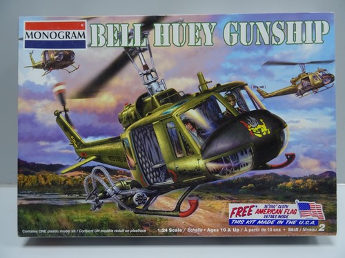 Monogram bell huey gunship - monogram,