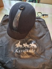 Reitkappe Gr.S/M ca 53 cm mit Tasche  schwarz