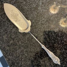 Antiker Tortenheber versilbert