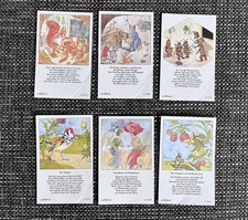 6 Fleißbildchen mit Tiermotiven Blumen etc.,  ars edition