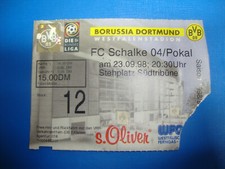 98/99 Ticket BVB Dortmund FC