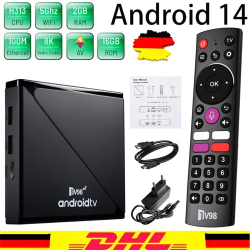 Smart box 16gb 2gb android - tv,