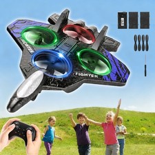 RC Flugzeug Schaumstoff-Flugzeug Ferngesteuertes Drohne Spielzeug 360° RC Plane