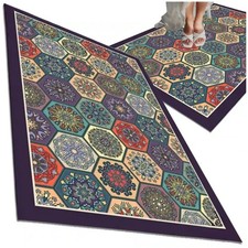 Bunte rutschfeste Badematte 50x80 cm