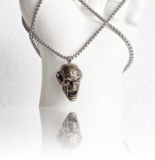 Dämonen schädel skull - -,