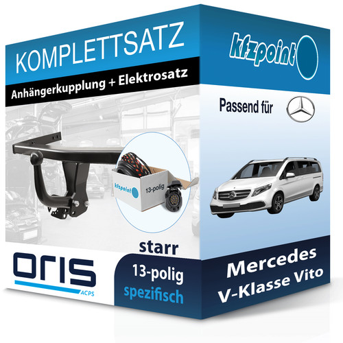 Oris anhängekupplung starr - anhängekupplung,